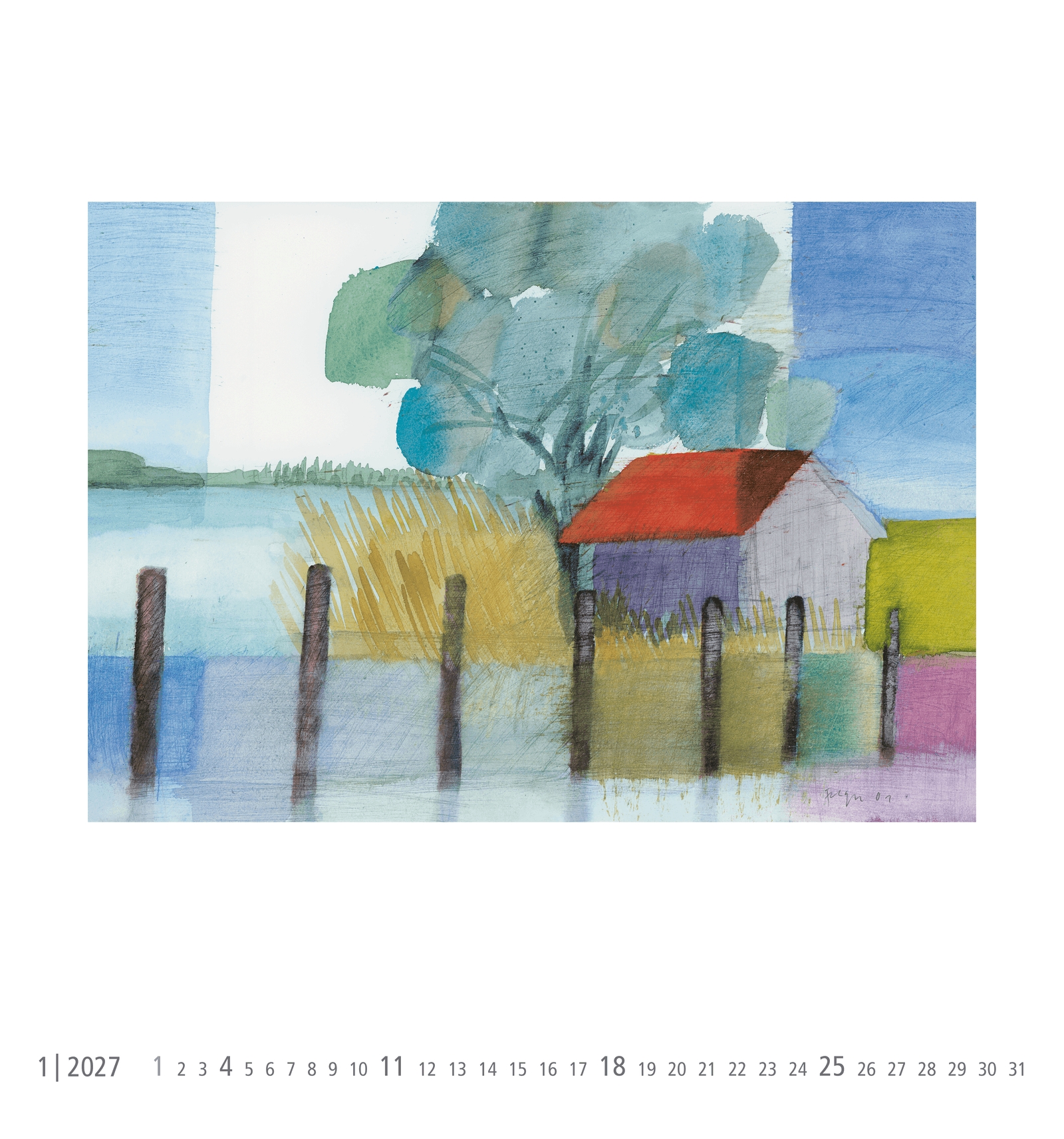 Wandkalender - Neue Horizonte 2027