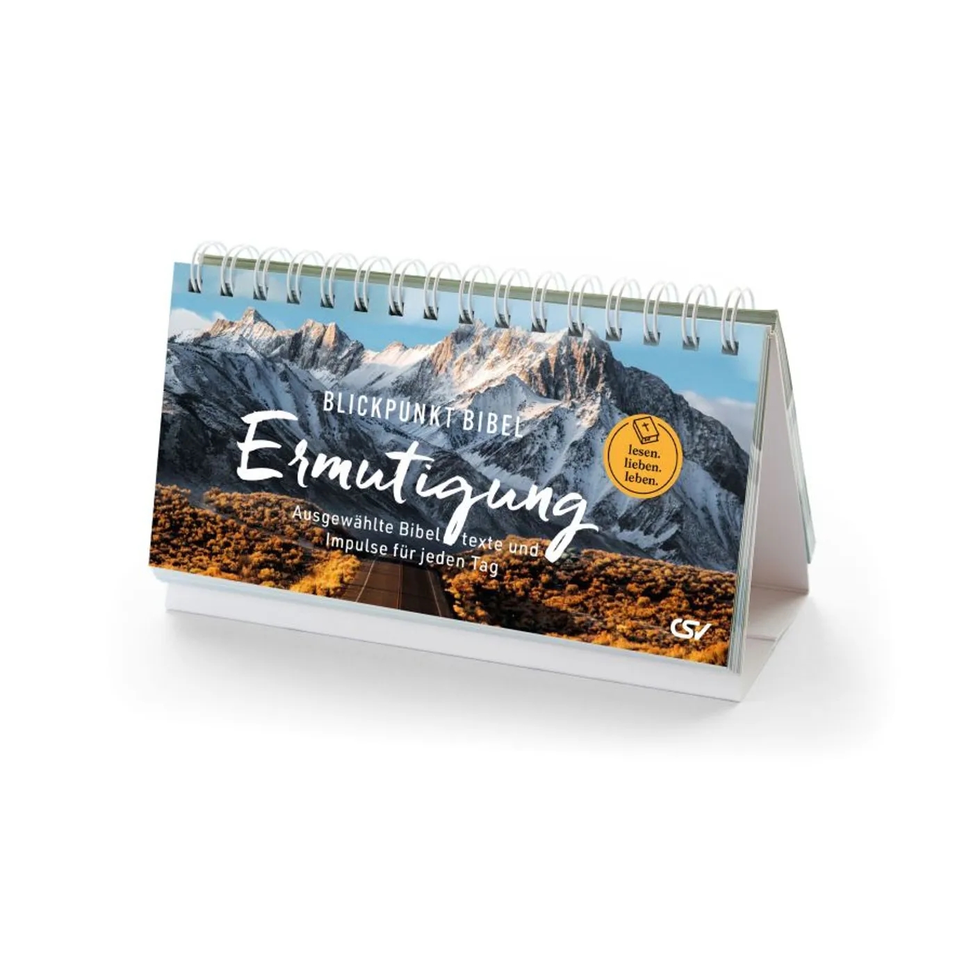 Aufstellkalender - Blickpunkt Bibel - Ermutigung