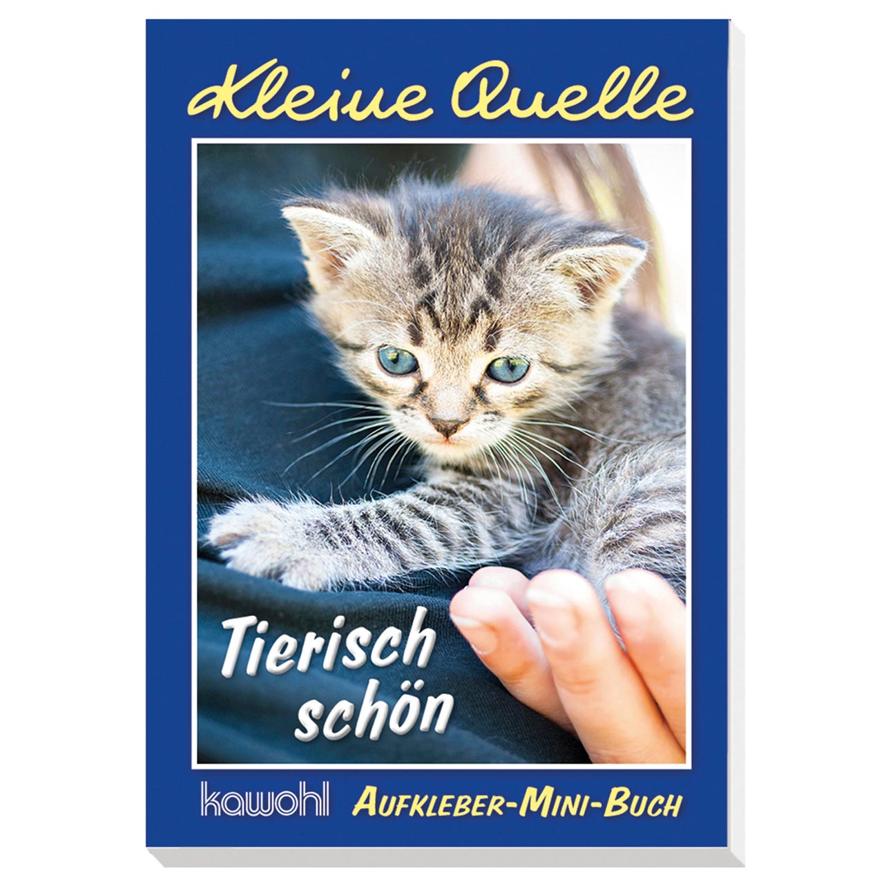 Tierisch schön Aufkleberbuch - Tierisch schön - Katze Hand