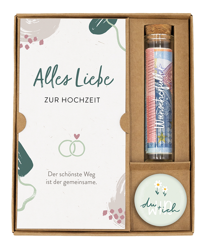 Geschenkverpackung - Geldgeschenk-Set Zu eurer Hochzeit