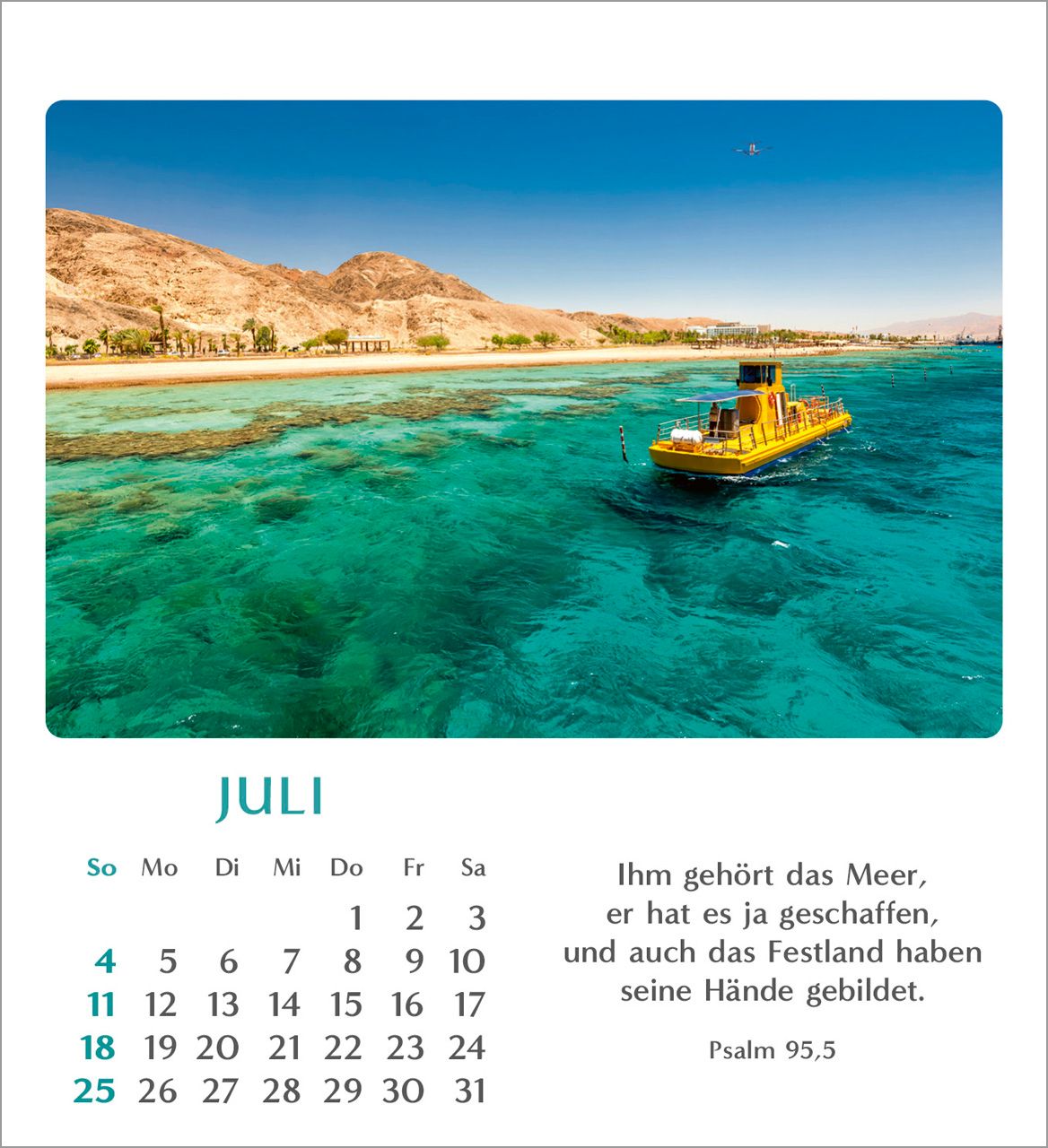 Tischkalender - Geliebtes Israel 2027