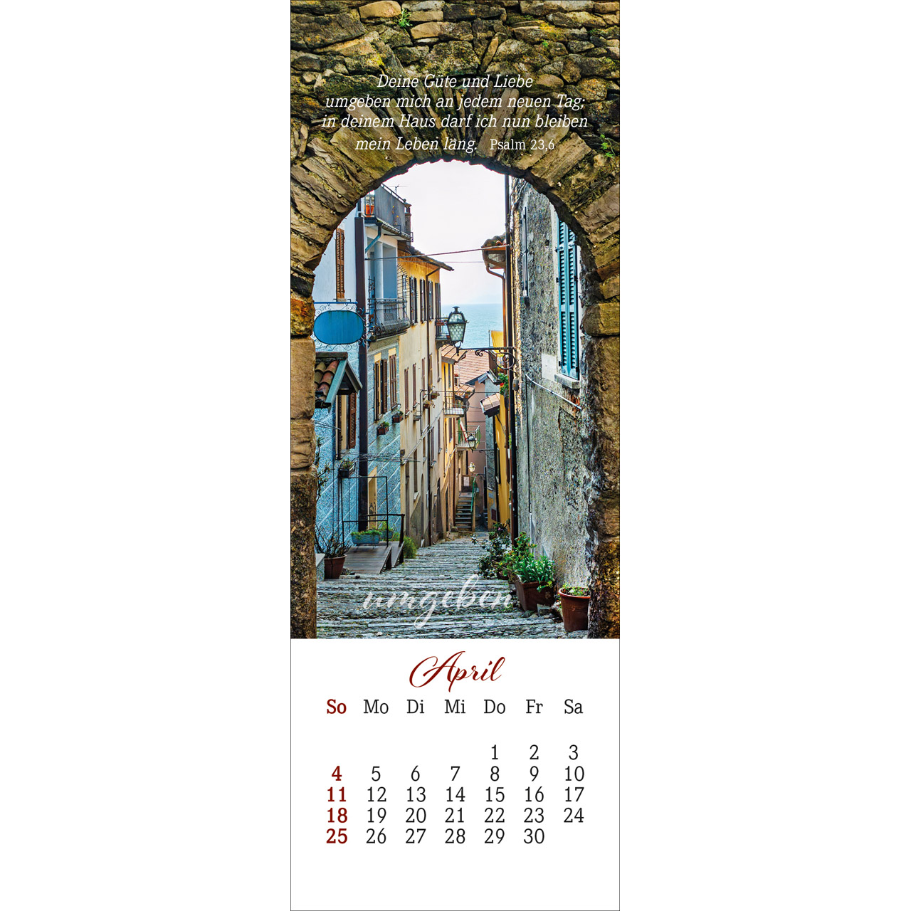 Lesezeichenkalender - Den Augenblick genießen 2027