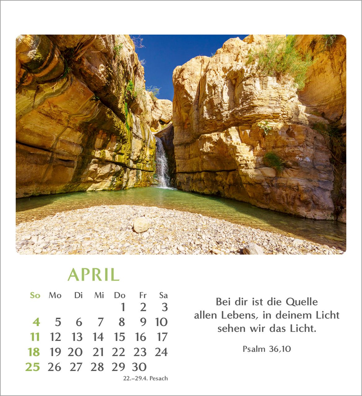 Tischkalender - Geliebtes Israel 2027