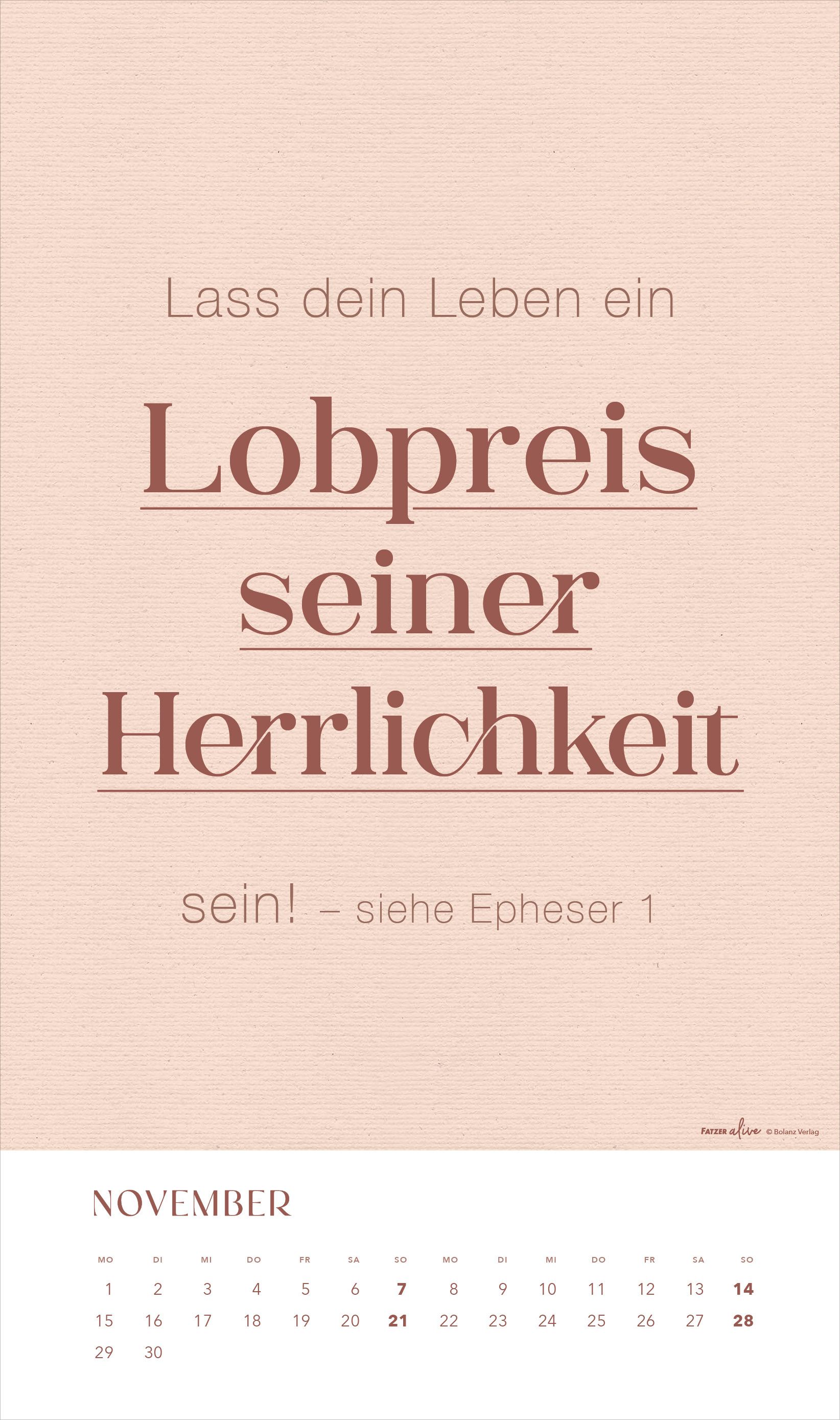 Posterkalender - Glaube im Alltag 2027 Posterkalender