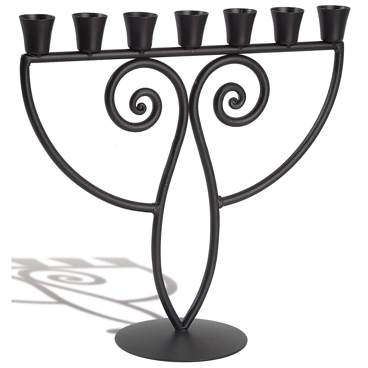 Kerzenleuchter - Schmiedeeiserne Menora - Menora