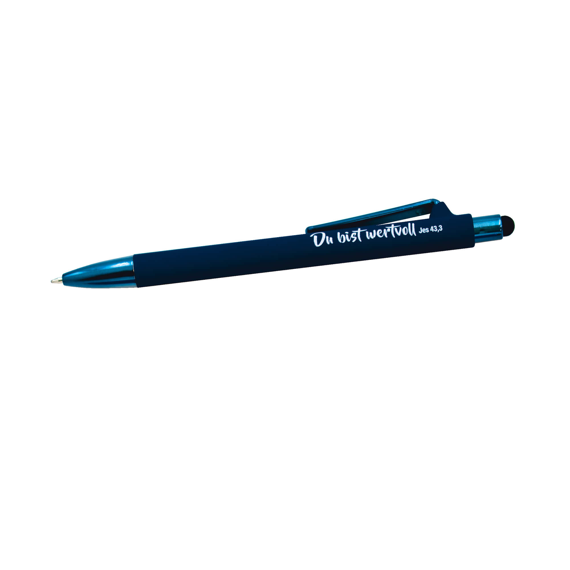 Kugelschreiber mit Touchpen, blau