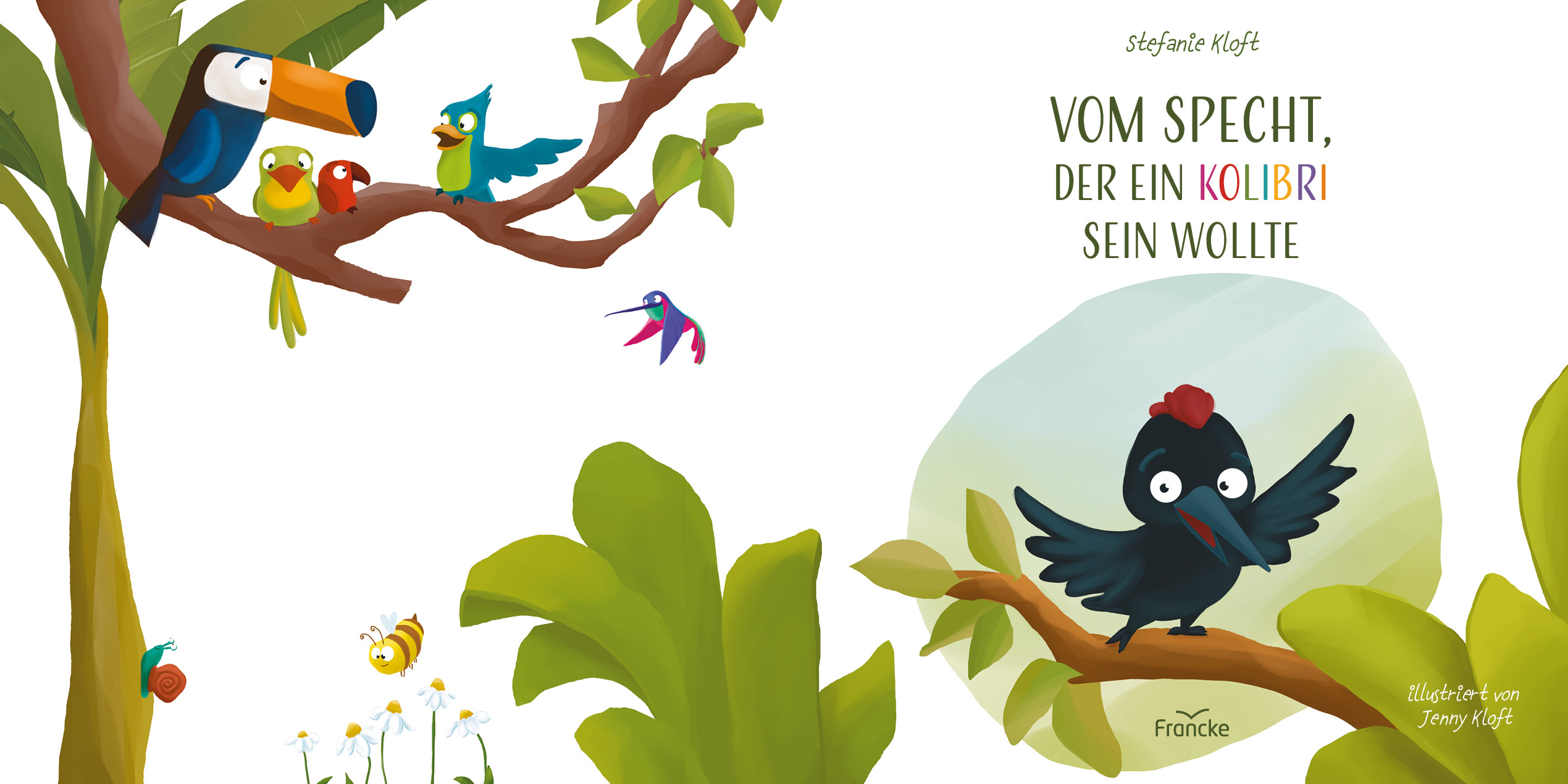 Buch - Vom Specht, der ein Kolibri sein wollte