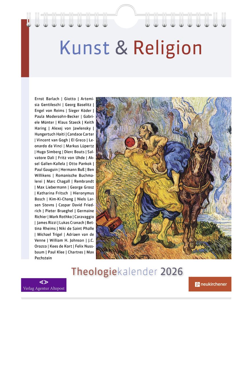 Wandkalender - Kunst & Religion 2026