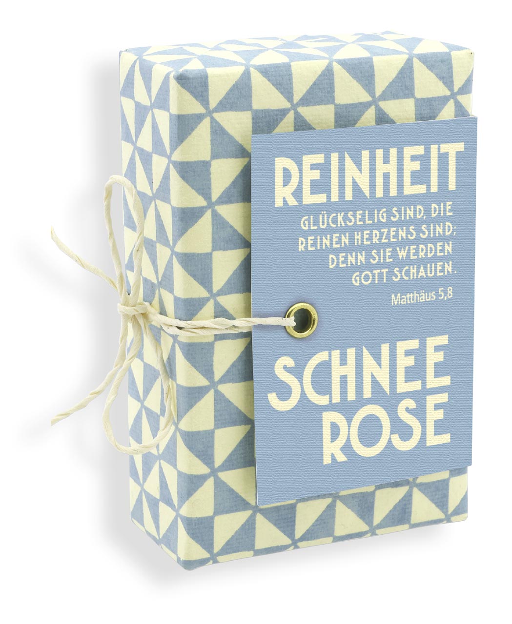 Seife - fest - Schafmilchseife Reinheit - Schneerose