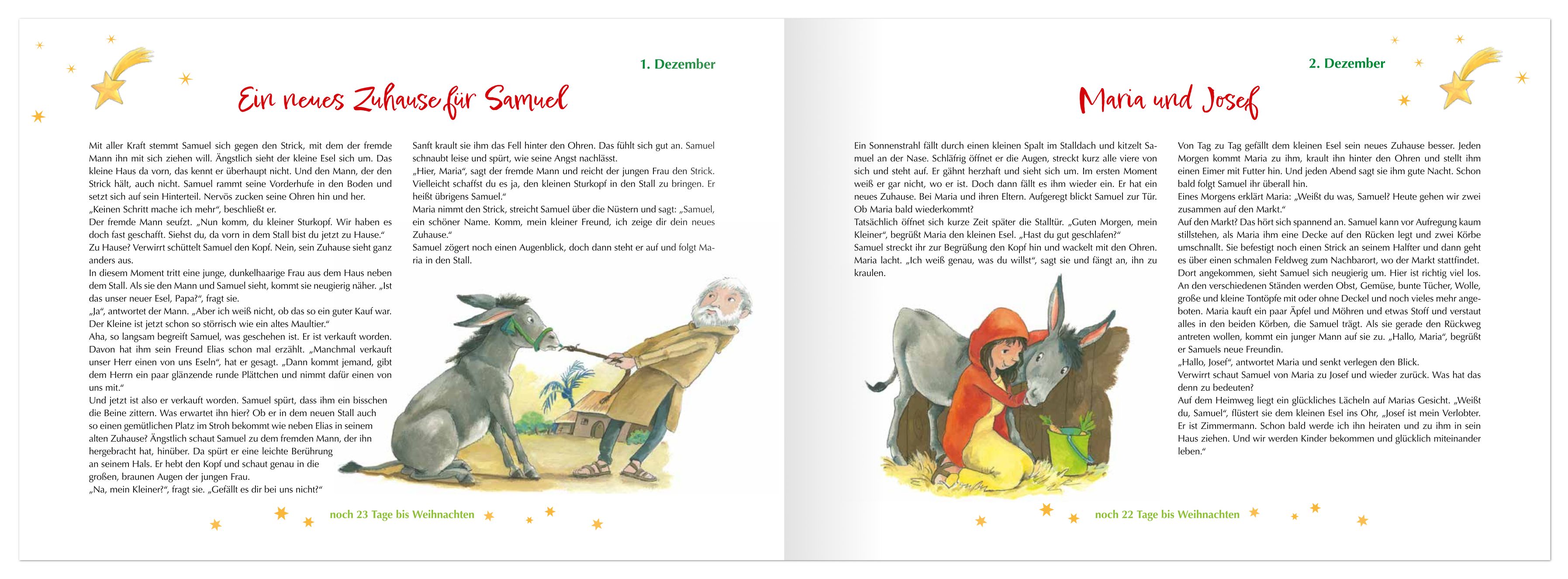 Adventskalender - Samuel und der Weihnachtsstern
