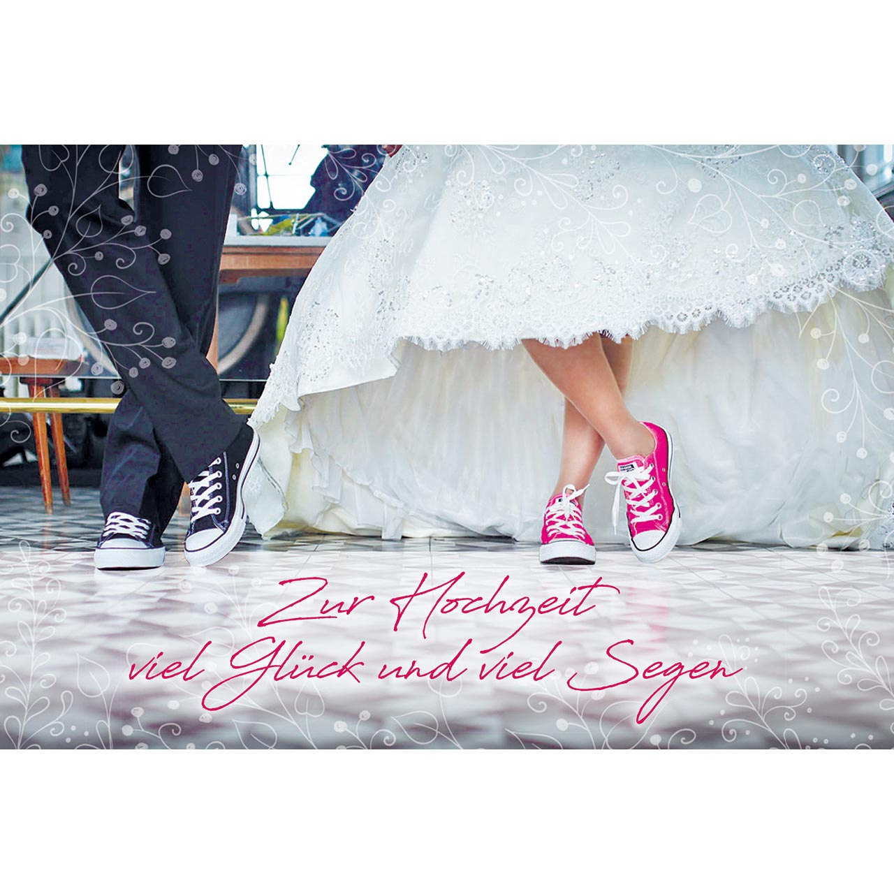 Zur Hochzeit viel Glück und viel Segen
