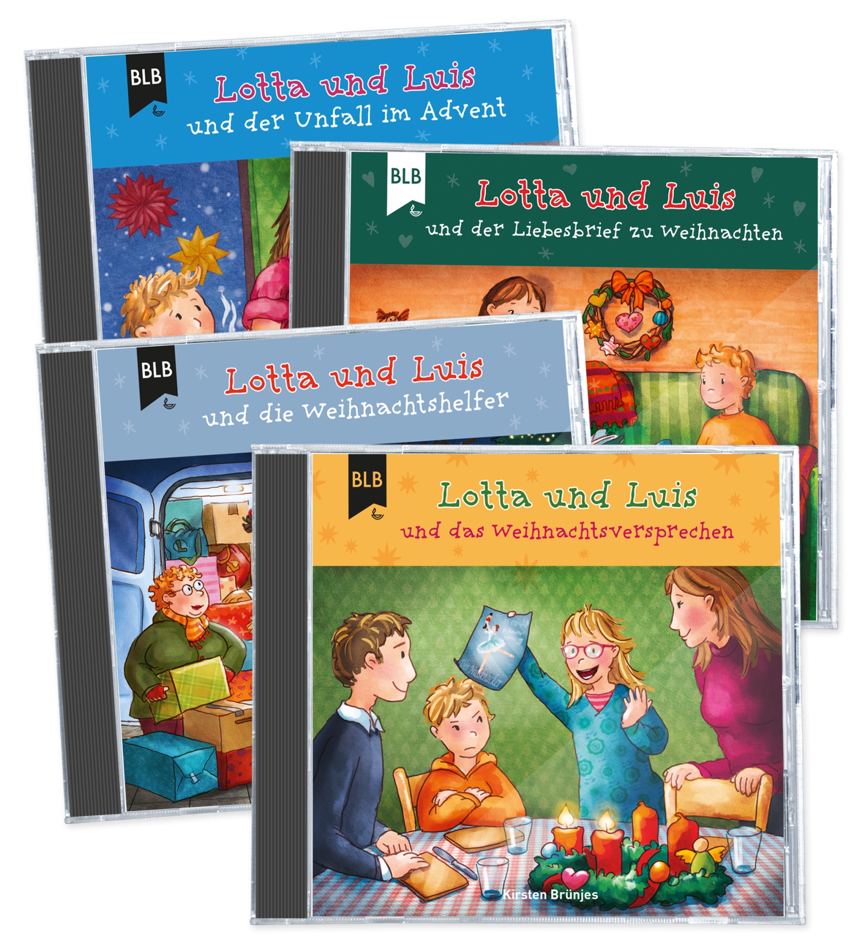 Hörbuch-CD - Weihnachts-CD-Paket Lotta und Luis