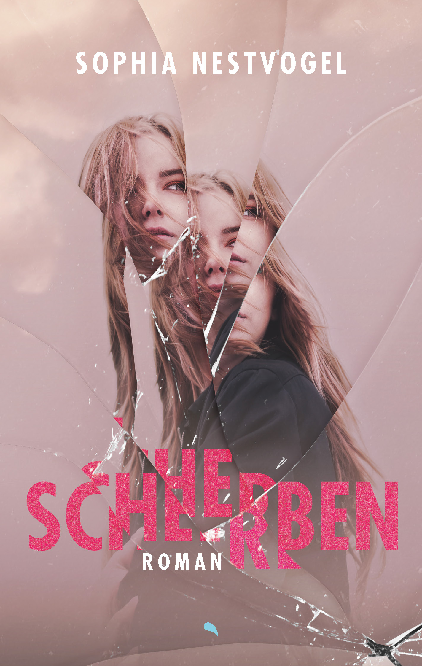 Buch - Scherben - Buch zerbrochenes Glas Scherben Mädchen