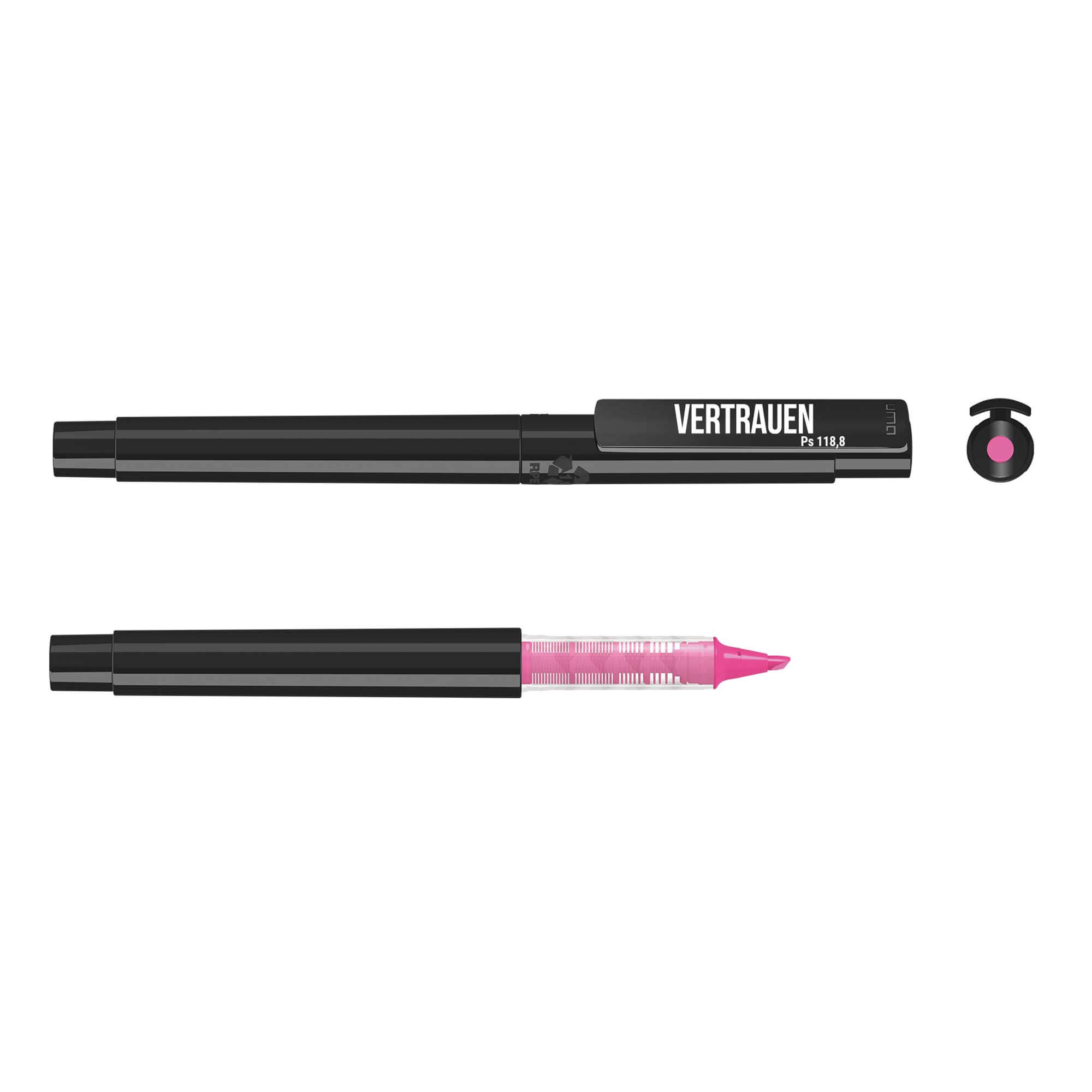 Notieren & Schreiben - Flüssig-Textmarker 'Vertrauen' pink - Stift Textmarker