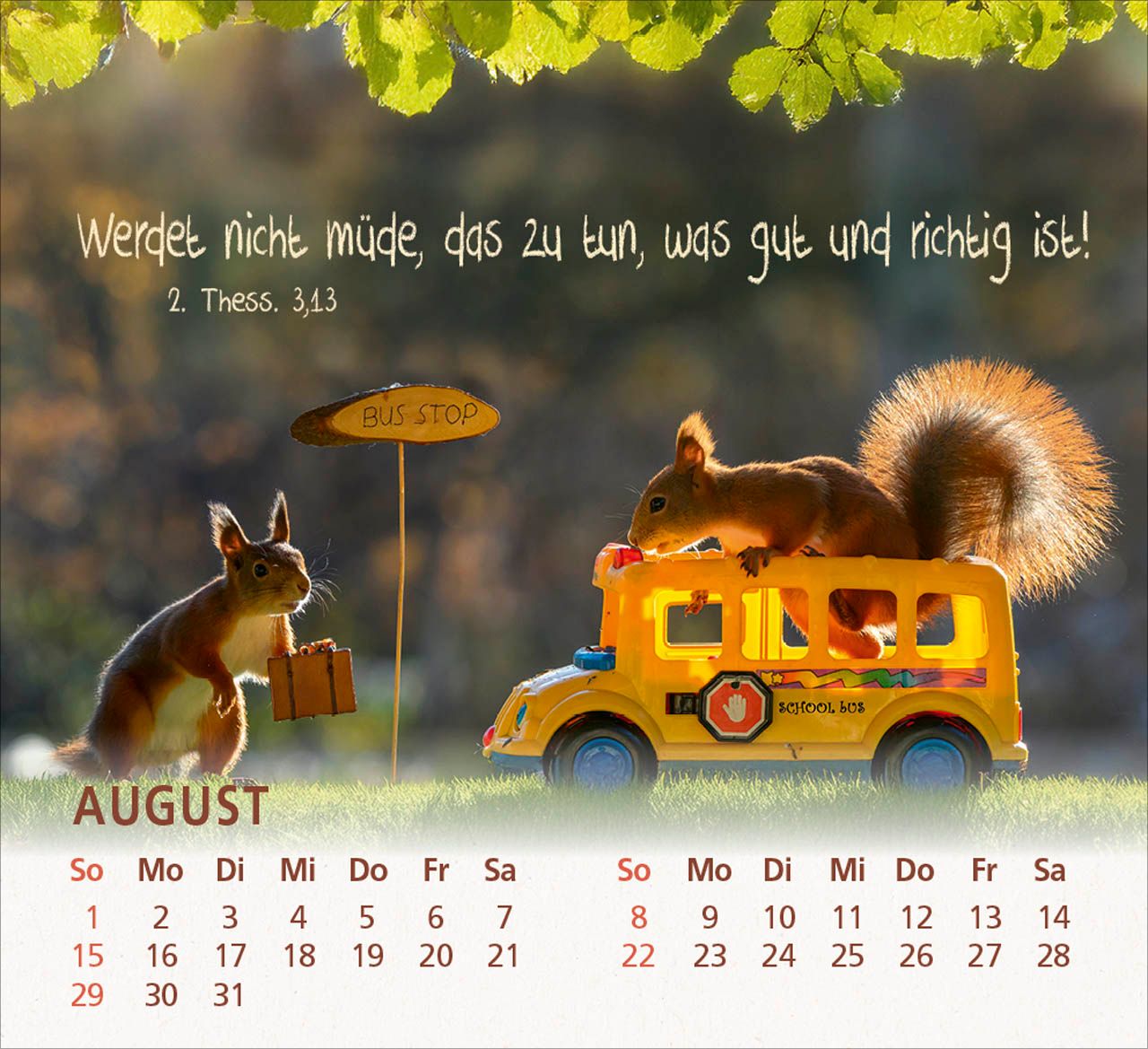 Tischkalender - Du bist meine Freude 2027