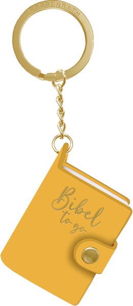 Schlüsselanhänger - Bibel to go (zufällige Farbauswahl)