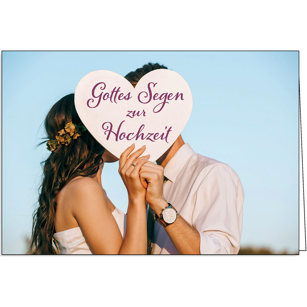 Gottes Segen zur Hochzeit