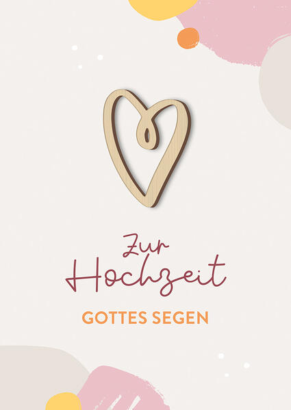 Faltkarte - Zur Hochzeit Gottes Segen