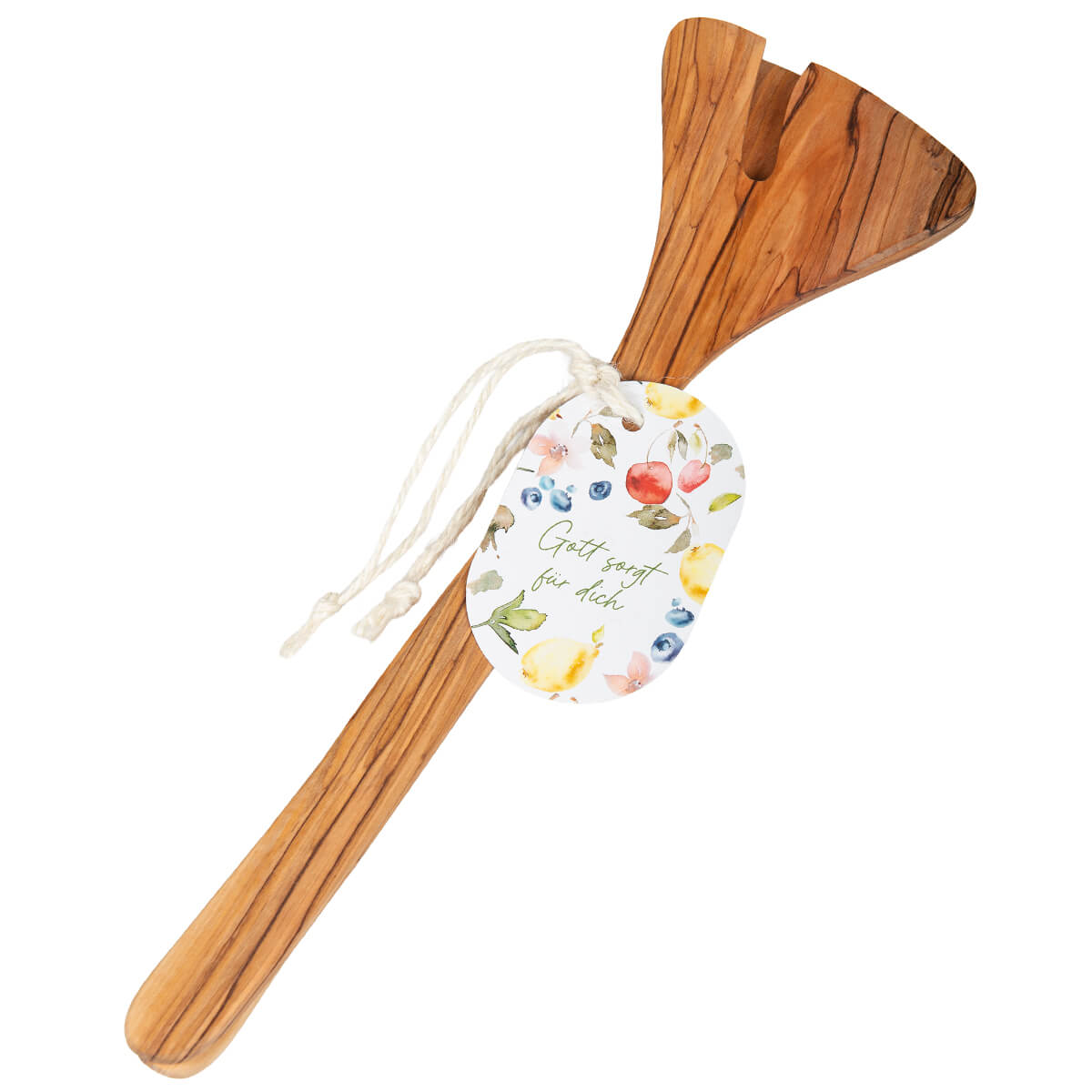 Tisch & Küche - Salatbesteck "Gott sorgt für dich"