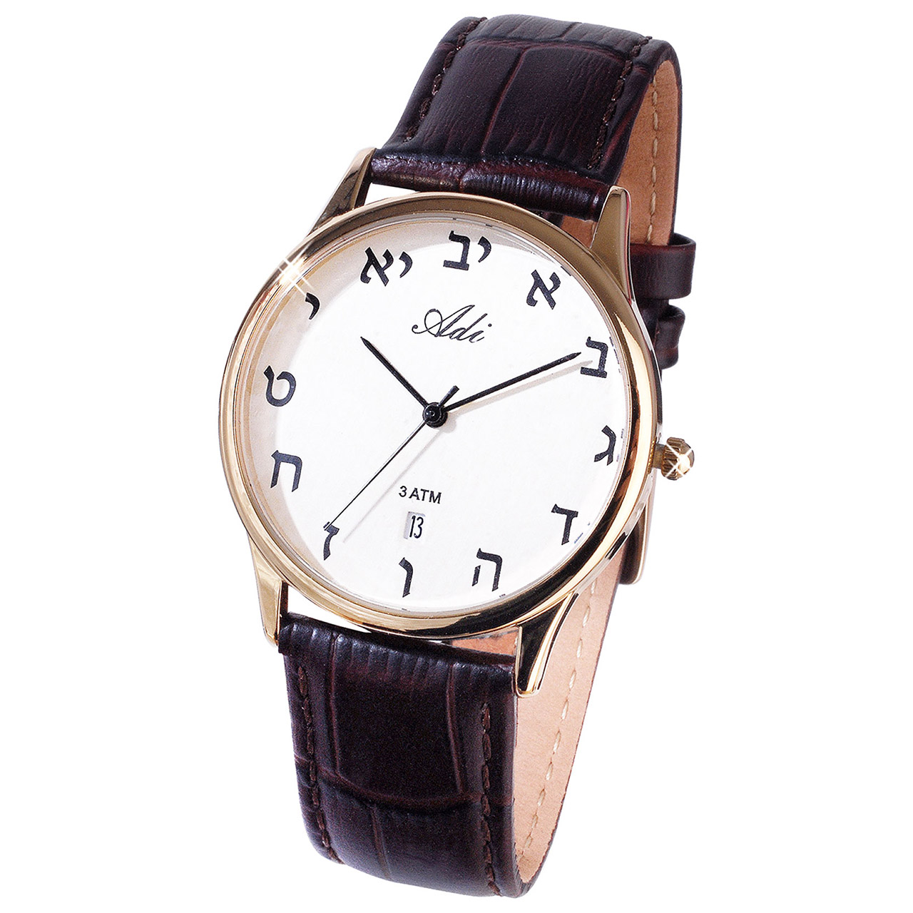 Vergoldete Armbanduhr