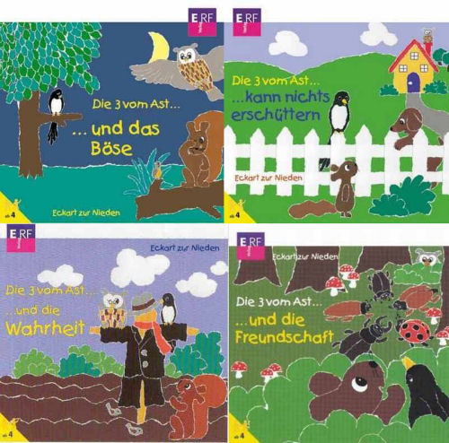 Paket 'Die 3 vom Ast' Folgen 5-8 (4 CDs)
