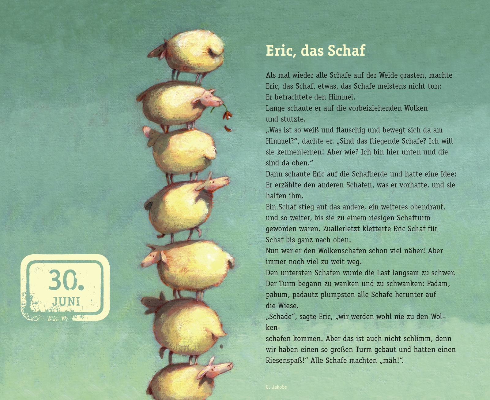 Aufstellbuch - 365 mal Vorlesen