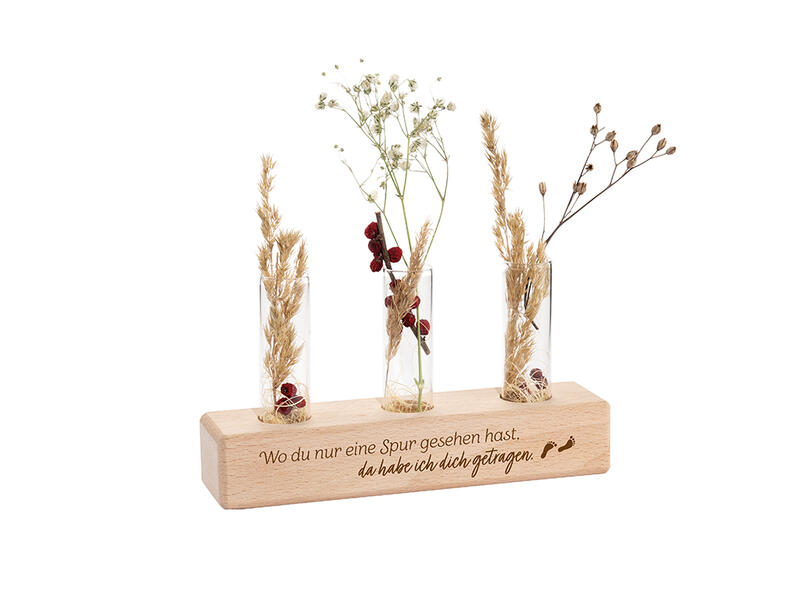 Dekoration - Vasenständer "Spuren im Sand"