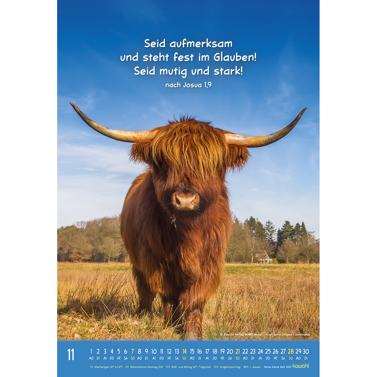 Wandkalender - Meine kleine Welt 2027