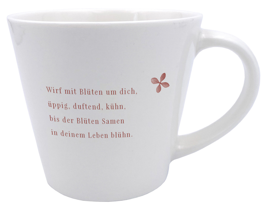 Tasse - Tasse 'aufblühen'