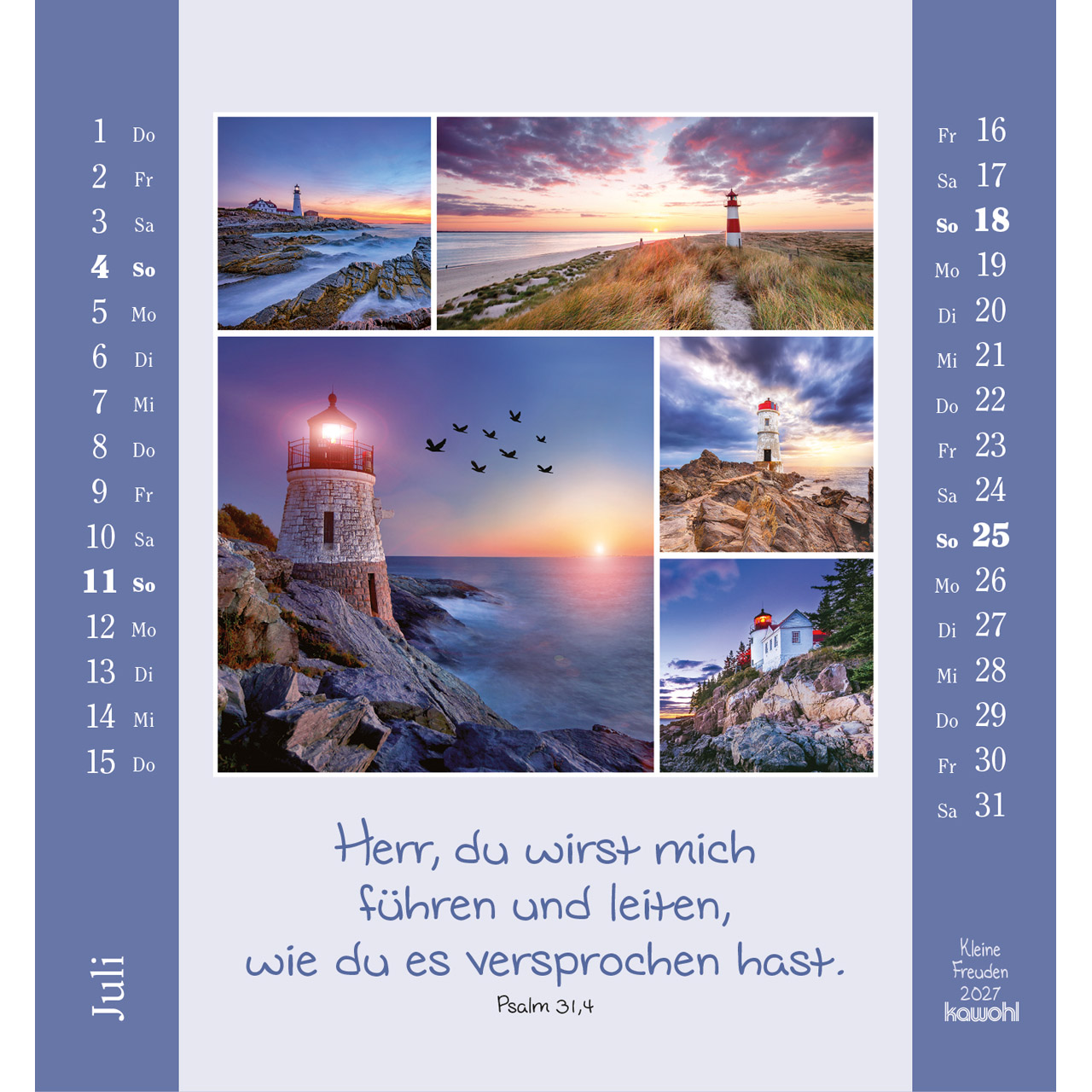 Aufstellkalender - Kleine Freuden 2027
