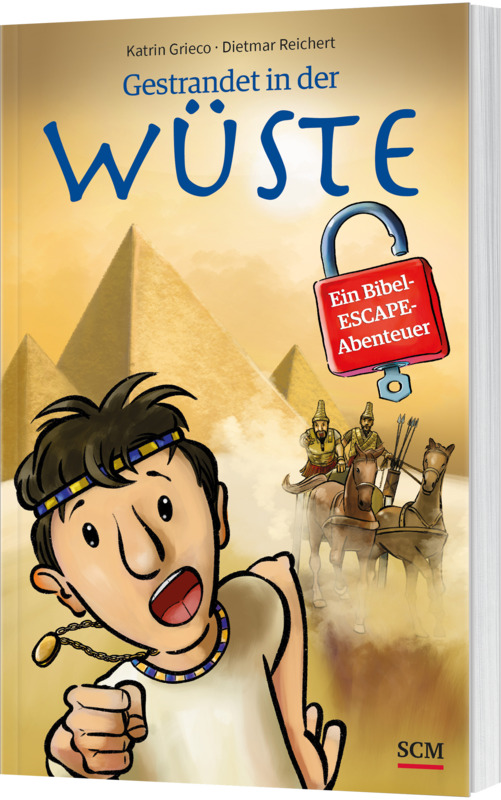 Gestrandet in der Wüste Buch - Gestrandet in der Wüste - Römer Pyramiden Mann Pferd