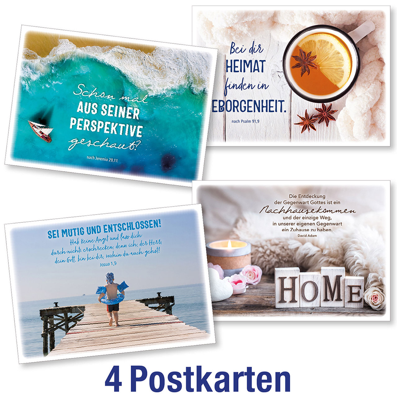 Postkartenserie 4 x 1 InMotion Postkarten-Serie - Postkartenserie 4 x 1 InMotion - InMotion