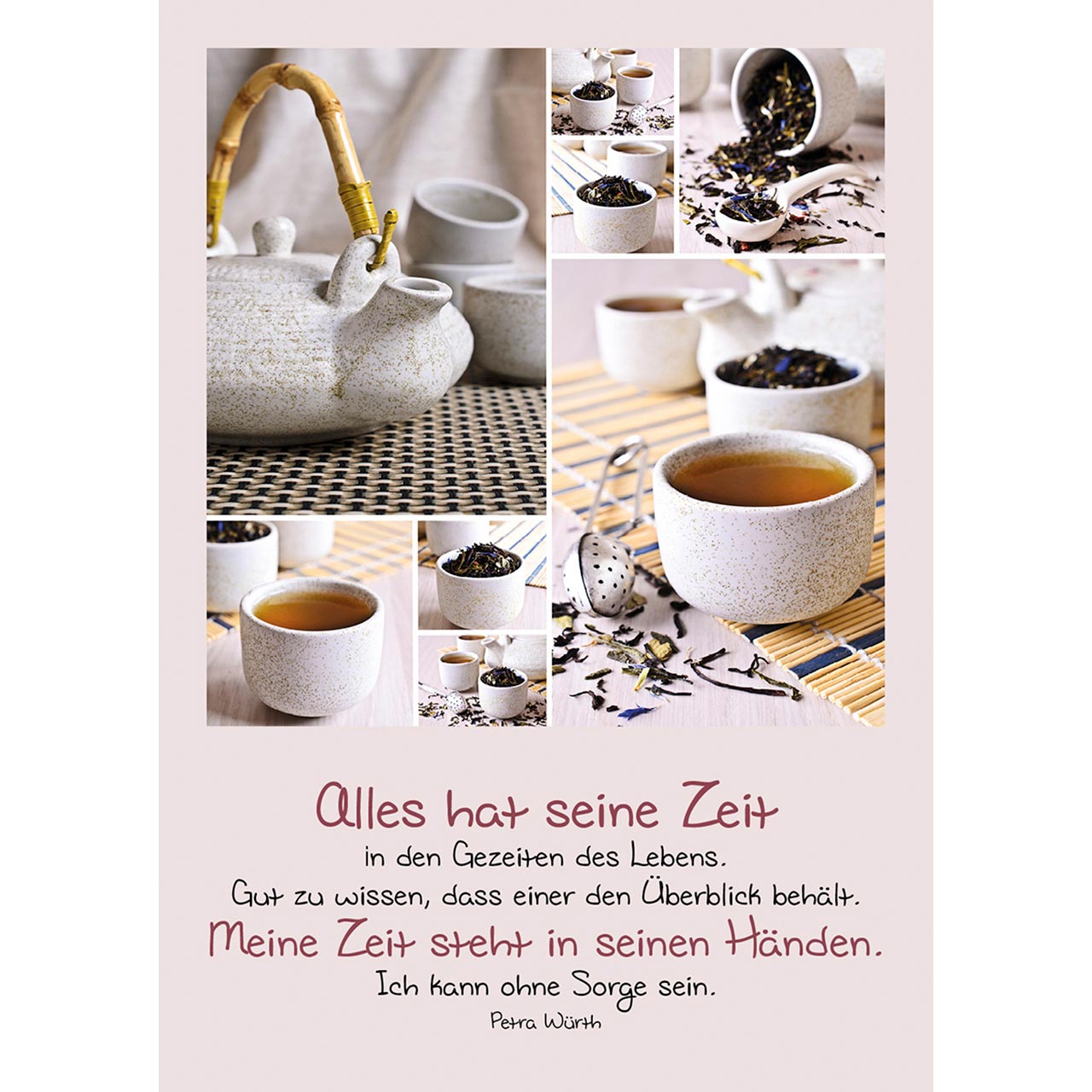 Postkarten-Buch - Kleine Freuden, die beleben - Bild-Collagen