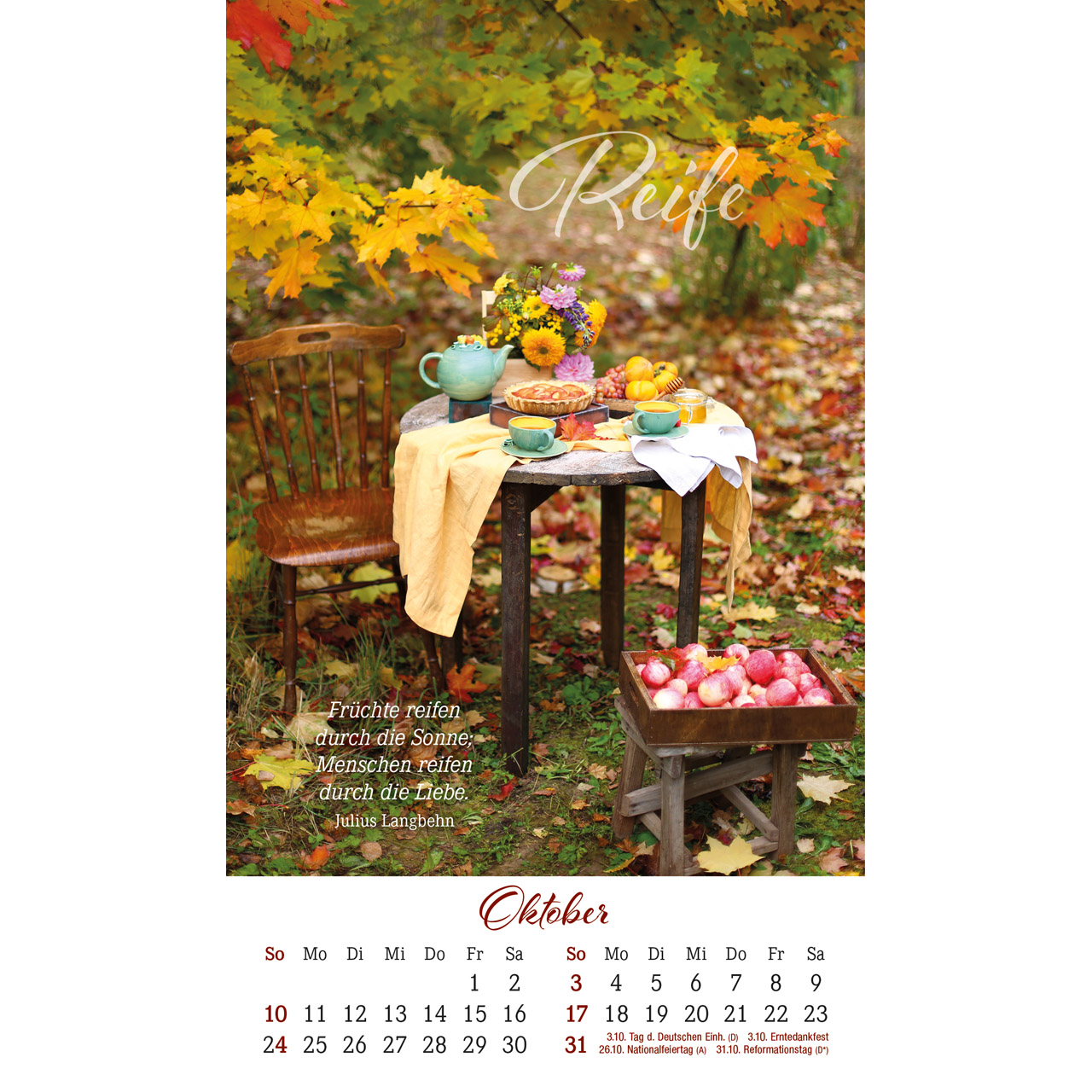 Postkartenkalender - Ein Augenblick für dich 2027
