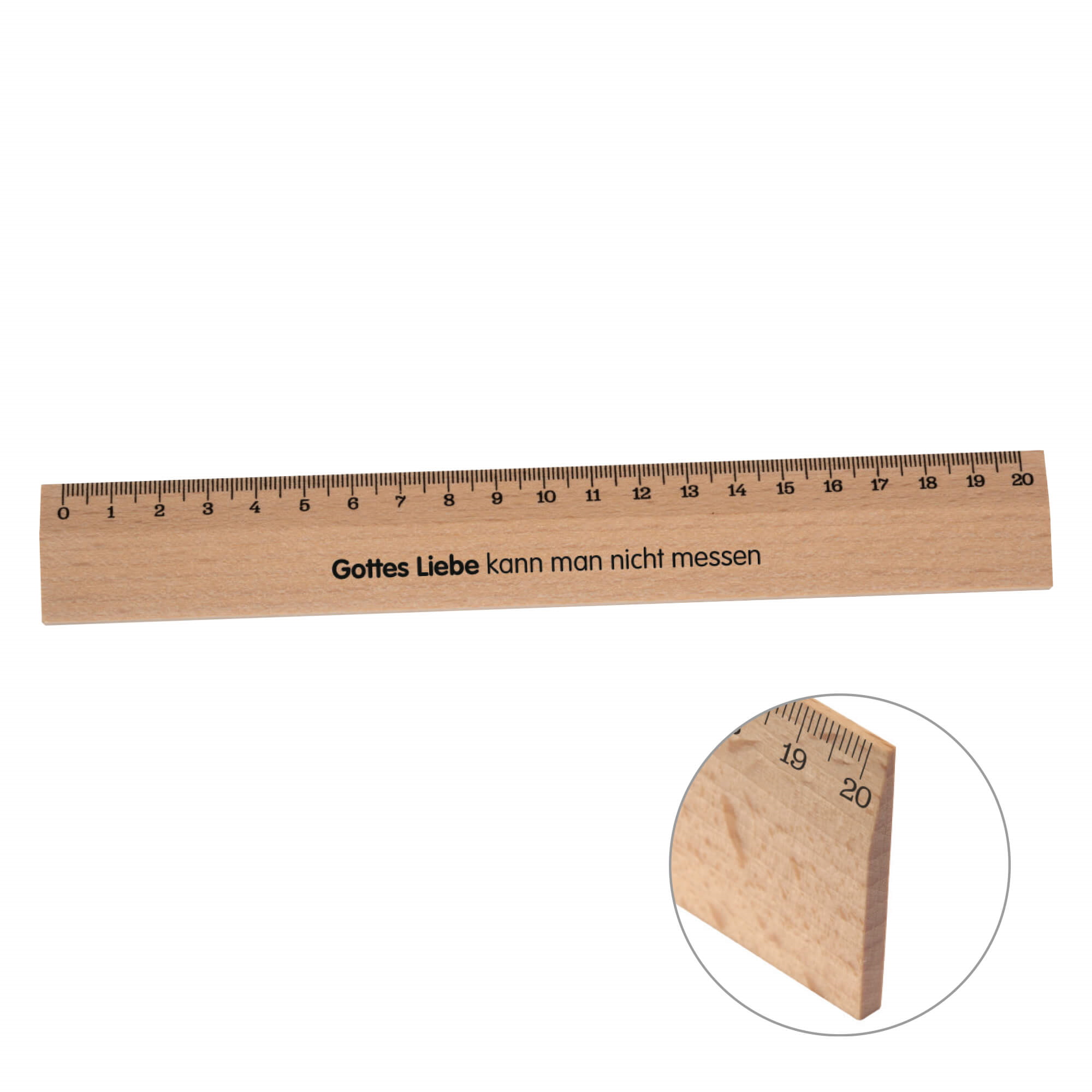 Notieren & Schreiben - Holzlineal 20 cm