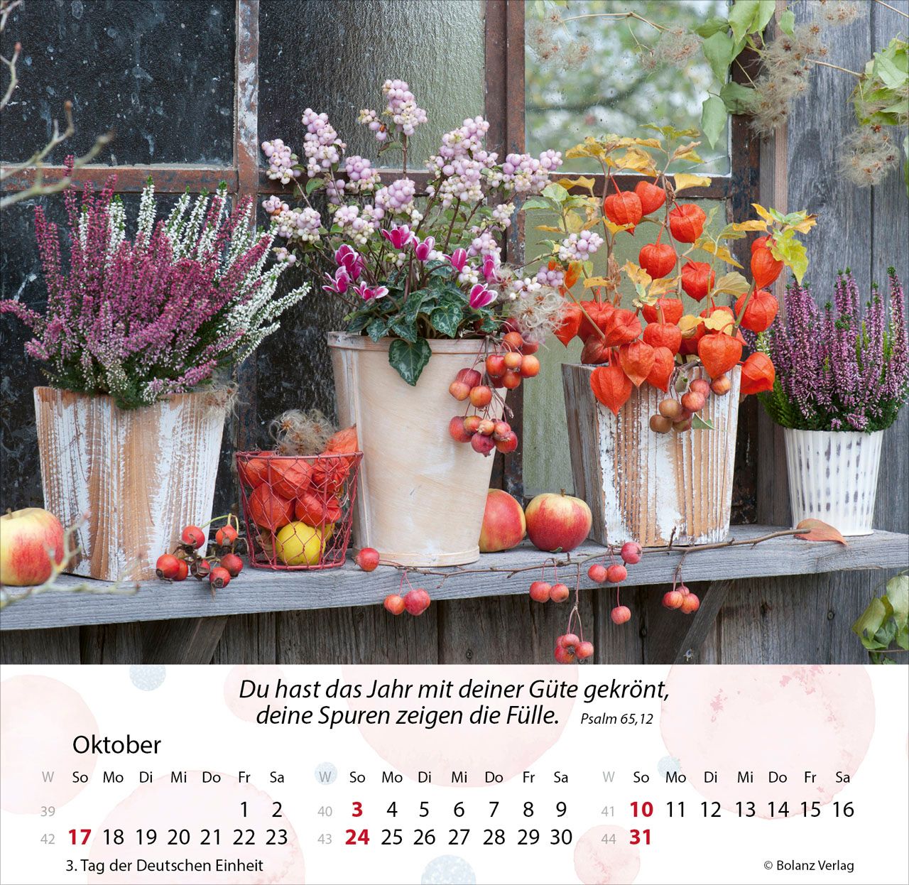 Tischkalender - Gärten 2027 Tischkalender