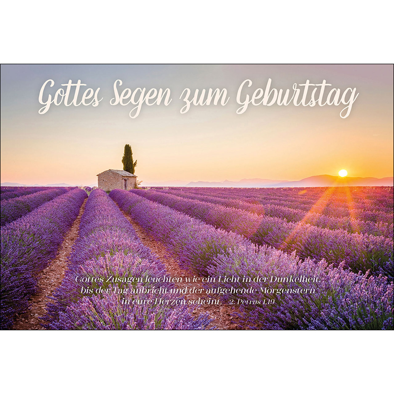 Gottes Segen zum Geburtstag