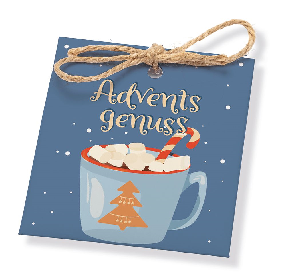 Tee - Tea-Time 'Adventsgenuss' - Tee Schleife Tasse Kakao Marshmallow