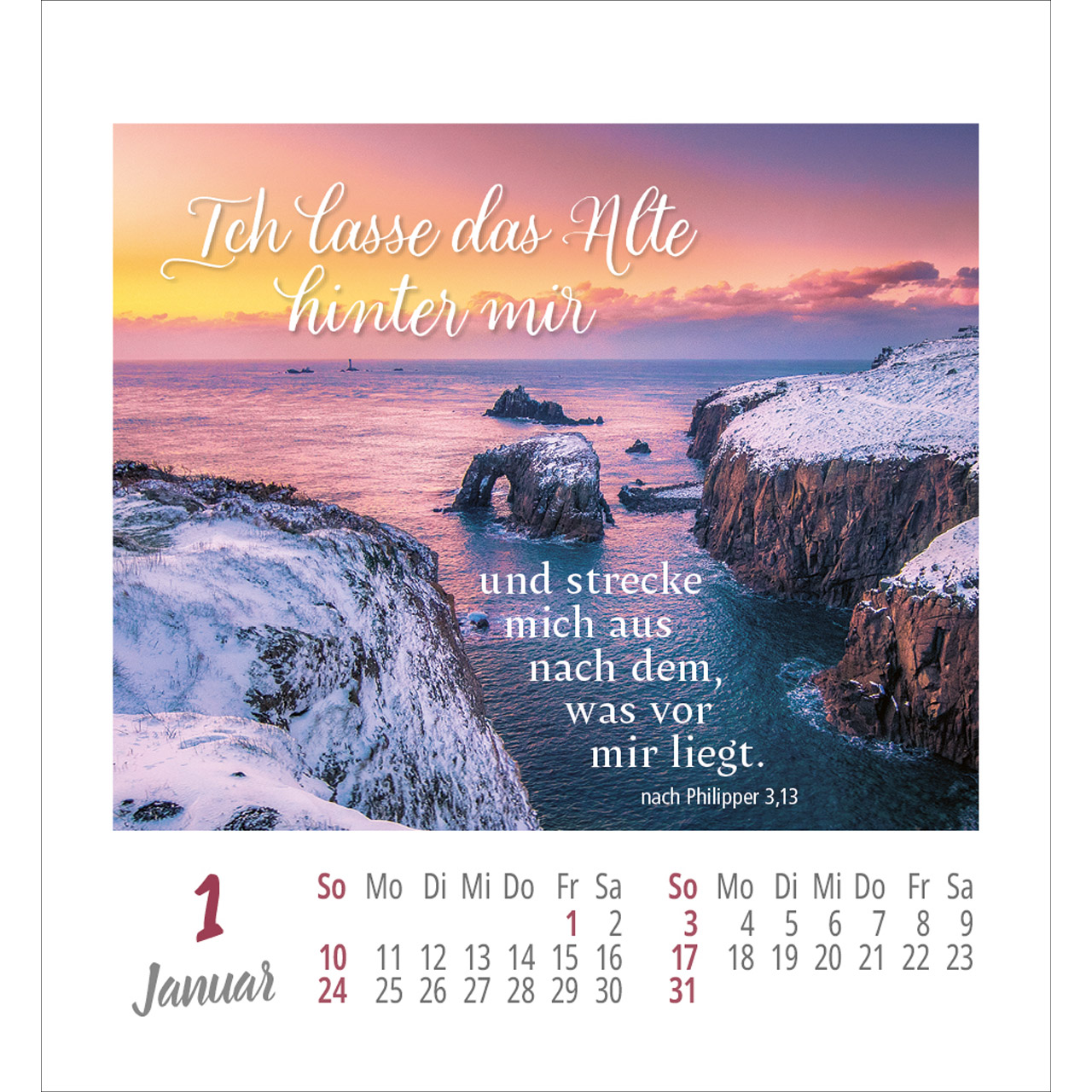 Aufkleberkalender - Frei sein & leben 2027