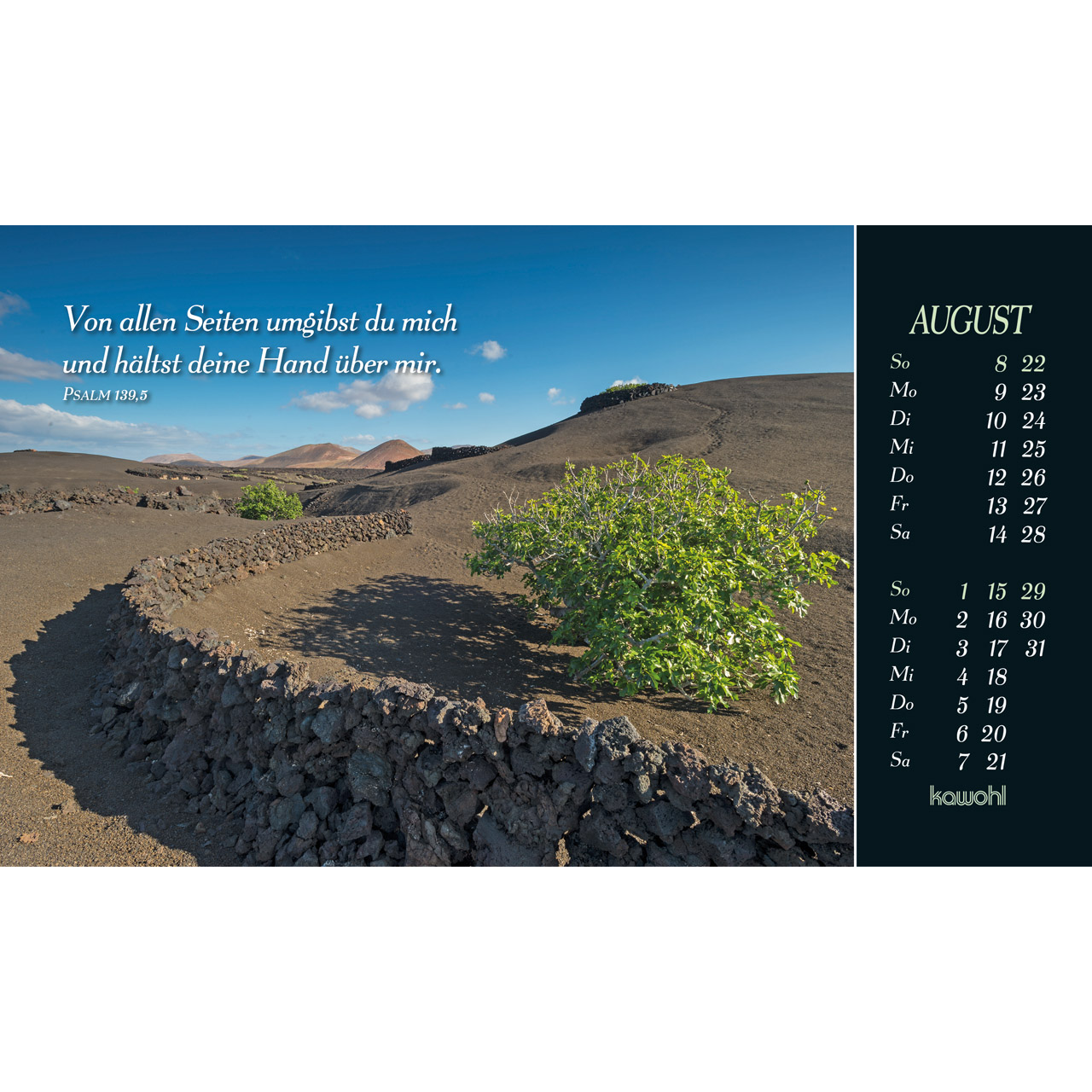 Postkartenkalender - Sehnsucht nach Unendlichkeit 2027
