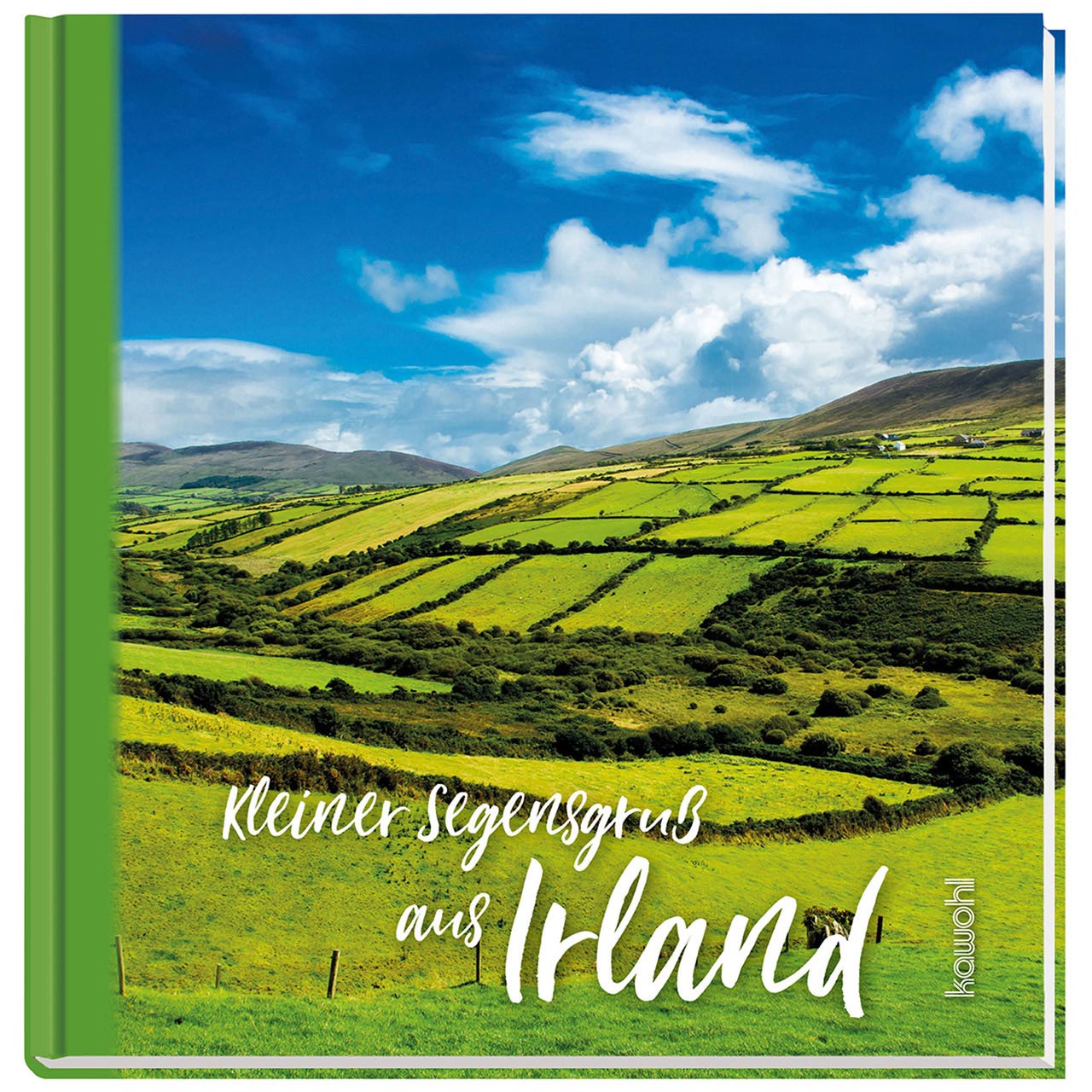 Kleiner Segensgruß aus Irland Geschenkbuch - Kleiner Segensgruß aus Irland - Landschaft Wiesen Wolke