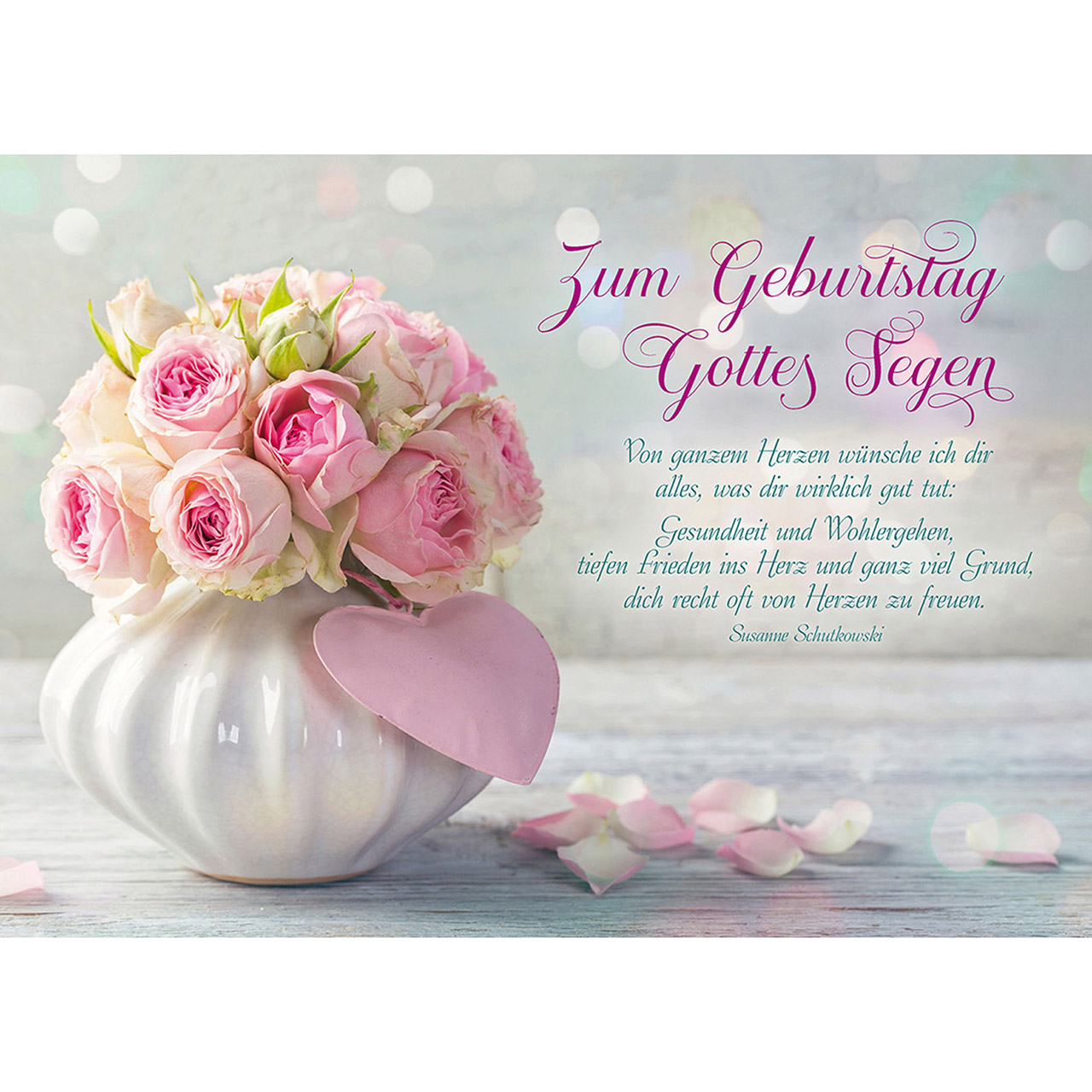 Zum Geburtstag Gottes Segen