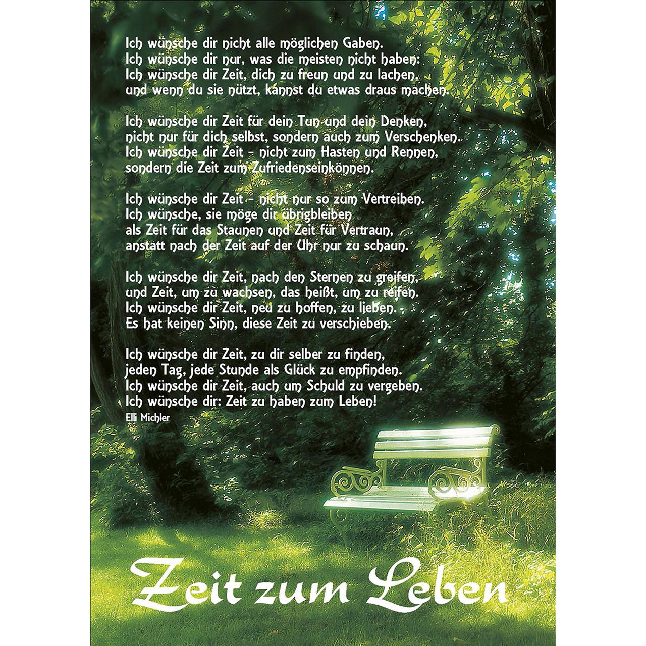 Zeit zum Leben