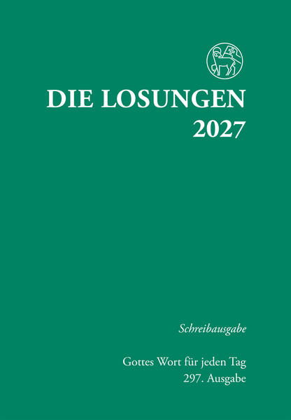 Buchkalender - Die Losungen 2027 - Schreibausgabe