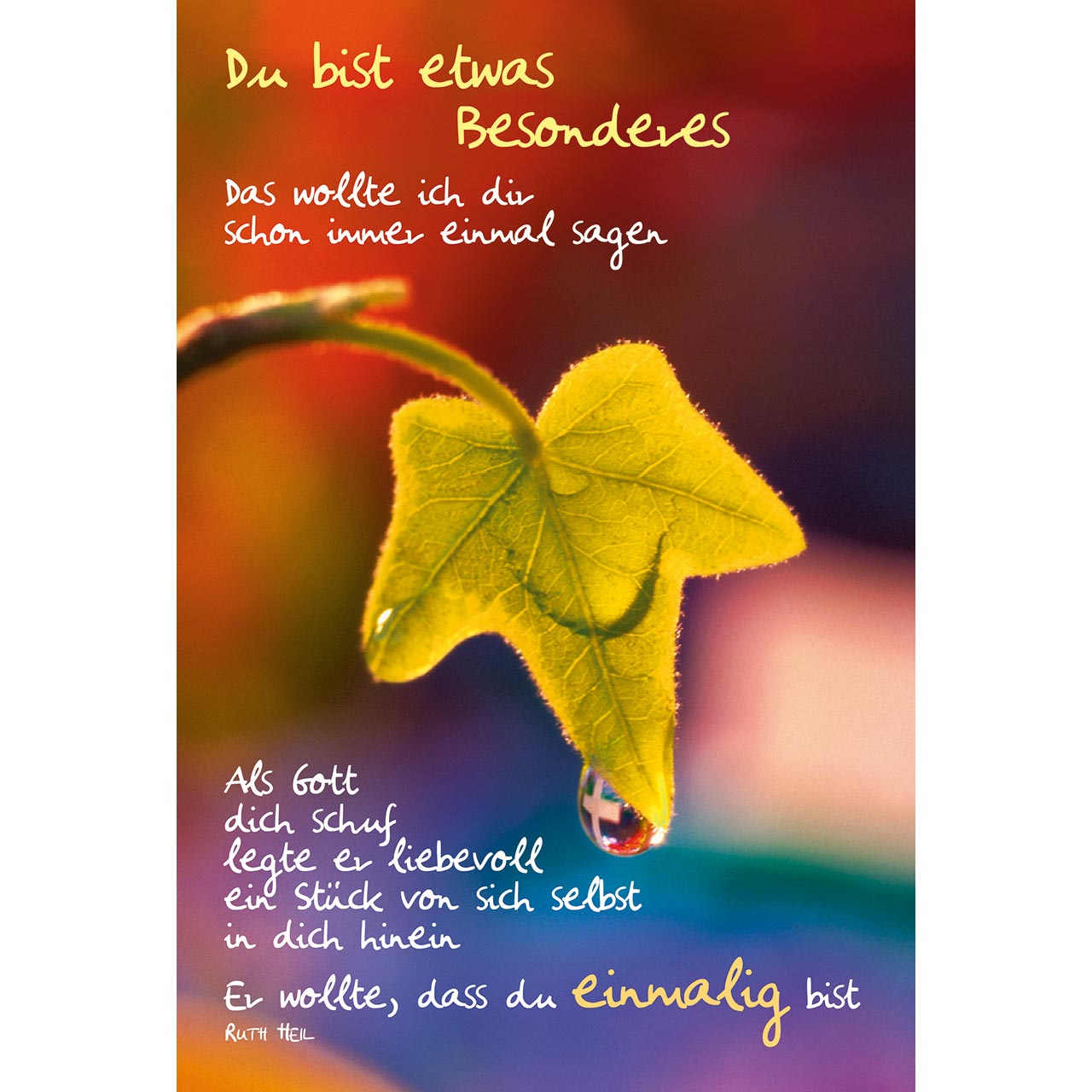 Du bist etwas Besonderes