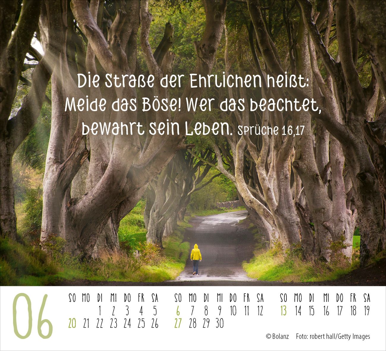 Aufstellkalender - Freiheit 2027 Minikalender