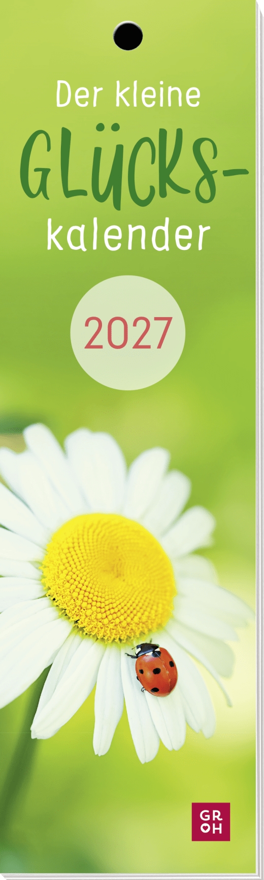 Lesezeichenkalender - Der kleine Glückskalender 2027