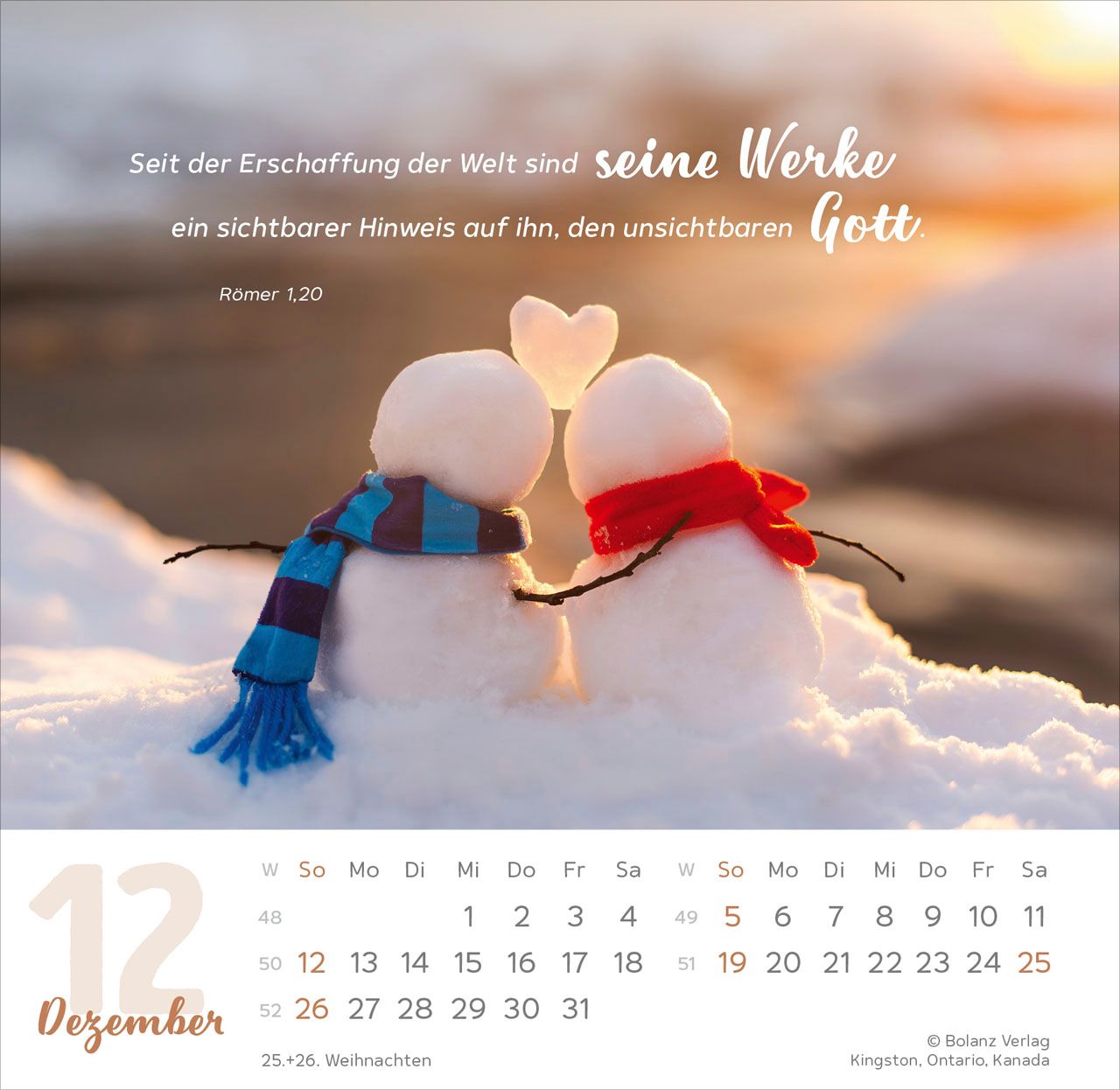 Tischkalender - Meine Zeit 2027 Tischkalender