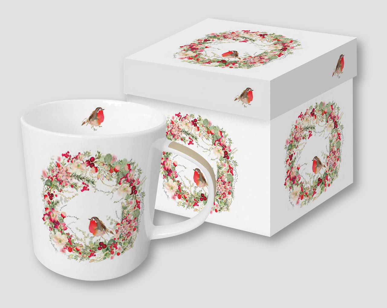 Tasse - Tasse Weihnachtskranz