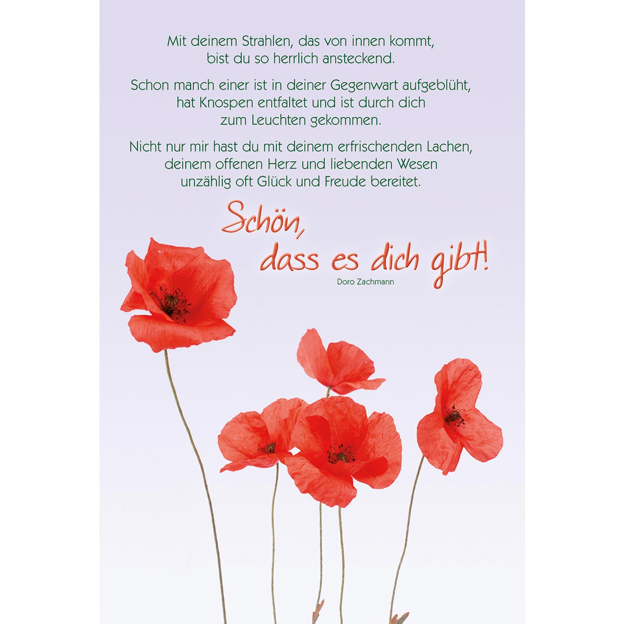 Schön, dass es dich gibt Schön, dass es dich gibt